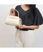 【アンビリオン/UNBILLION】のカシュカシュ cachecache / バンブーヒネリミニハンドバッグ アイボリー|ID: prp329100004675668 ipo3291000000034318402