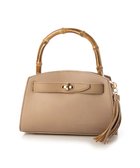 【アンビリオン/UNBILLION】のカシュカシュ cachecache / バンブーヒネリミニハンドバッグ オーク|ID: prp329100004675668 ipo3291000000034318404