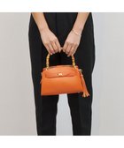 【アンビリオン/UNBILLION】のカシュカシュ cachecache / バンブーヒネリミニハンドバッグ オレンジ|ID: prp329100004675668 ipo3291000000034318406