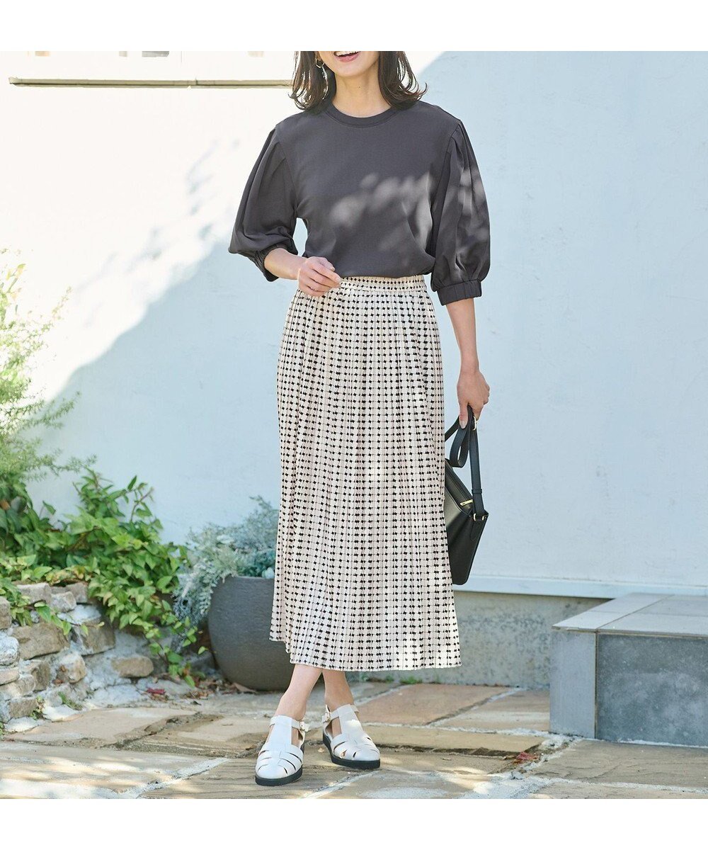 【その他のブランド/Other】の【洗濯機可】スクエアプリントスカート 人気、トレンドファッション・服の通販 founy(ファニー) 　ファッション　Fashion　レディースファッション　Fashion for Women　スカート　Skirts　春　Spring　スクエア　Square, Square Shape　ストレッチ　Stretch, Stretchy Fabric　トレンド　Trend, Trending Now　プリント　Print, Printed Pattern　プリーツ　Pleats, Pleated　ボックス　Boxy, Box Shape　ポケット　Pocket, Pocket Detail　楽ちん　Easy Fit, Comfortable　S/S・春夏　SS, Spring/Summer, Warm Season　夏　Summer　 other-1|ID: prp329100004675672 ipo3291000000033786118