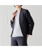 【ジェイ プレス/J.PRESS】のBAHARIYE SOLID ノーカラー ジャケット ネイビー系|ID: prp329100004675675 ipo3291000000033786130