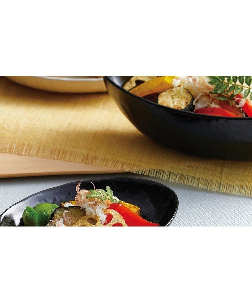 【アイトー製作所/aito】の景 長円鉢 インテリア・キッズ・メンズ・レディースファッション・服の通販 founy(ファニー) ファッション Fashion レディースファッション Fashion for Women シンプル Simple, Minimal 墨_288114|ID: prp329100004675680 ipo3291000000034318482