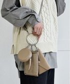 【ラ バガジェリー/LA BAGAGERIE】の【MONICA】3連マルチショルダーバッグ ライトベージュ|ID: prp329100004675681 ipo3291000000034211525