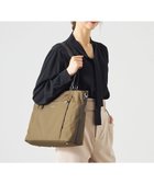 【ラ バガジェリー/LA BAGAGERIE】のコーデュラ×リサイクルレザー スクエアトート ベージュ|ID: prp329100004675703 ipo3291000000034317901