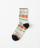 【トリコテ/Tricote】のチェックリンクソックス 人気、トレンドファッション・服の通販 founy(ファニー) ファッション Fashion レディースファッション Fashion for Women ソックス&靴下 Socks & Hosiery レッグウェア・ストッキング Legwear & Hosiery ソックス Socks, Hosiery チェック Check, Plaid, Tartan プリント Print, Printed Pattern thumbnail 90WHITE|ID: prp329100004675719 ipo3291000000035249764