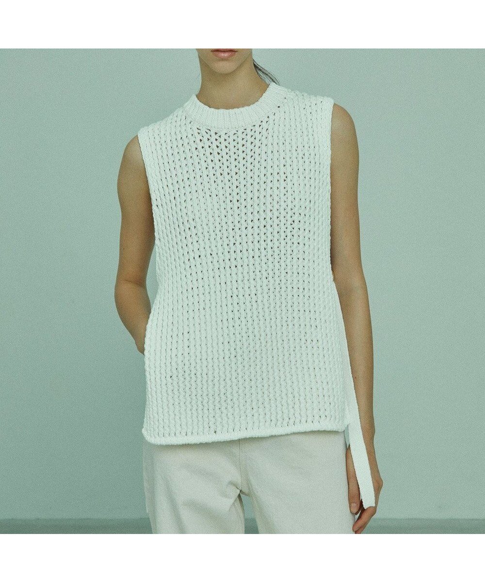 【ベイジ,/BEIGE,】のMALLOW / ニットベスト 人気、トレンドファッション・服の通販 founy(ファニー) 　ファッション　Fashion　レディースファッション　Fashion for Women　アウター　Coat / Outerwear Collection　トップス・カットソー　Cut & Sew Tops　ニット　Knit Tops & Sweaters　ベスト&ジレ / 重ね着スタイル　Vests & Gilets　2023年　2023　2023春夏・S/S　Spring/Summer 2023 SS23　おすすめ　Recommended / Our Picks　インナー　Innerwear　セーター　Sweater, Knitwear　デニム　Denim, Jeans Material　ベスト　Vest, Waistcoat　エレガント 上品　Elegant　夏　Summer　定番　Standard, Basic Item　春　Spring　S/S・春夏　SS, Spring/Summer, Warm Season　 other-1|ID: prp329100004675721 ipo3291000000034318086