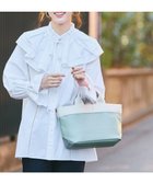 【トプカピ/TOPKAPI】の【Breath TOPKAPI】リプルネオレザー ミニトートバッグ グリーングレー|ID: prp329100004675729 ipo3291000000034318791