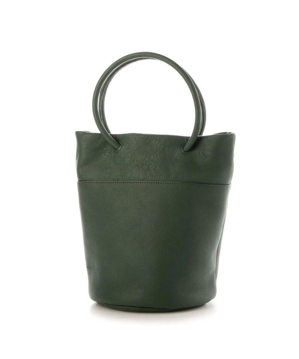 【アンビリオン/UNBILLION】の【テレビ ドラマ着用アイテム】ペルケ perche / 姫路レザー丸手ハンドル2wayバケツバッグ インテリア・キッズ・メンズ・レディースファッション・服の通販 founy(ファニー) 　ファッション　Fashion　レディースファッション　Fashion for Women　バッグ　Bags　おすすめ　Recommended / Our Picks　ショルダー　Shoulder, Shoulder Strap　バケツ　Bucket, Bucket Style　ポーチ　Pouch, Small Case　日本製　Made In Japan　財布　Wallet, Purse　グリーン|ID: prp329100004675730 ipo3291000000036272547