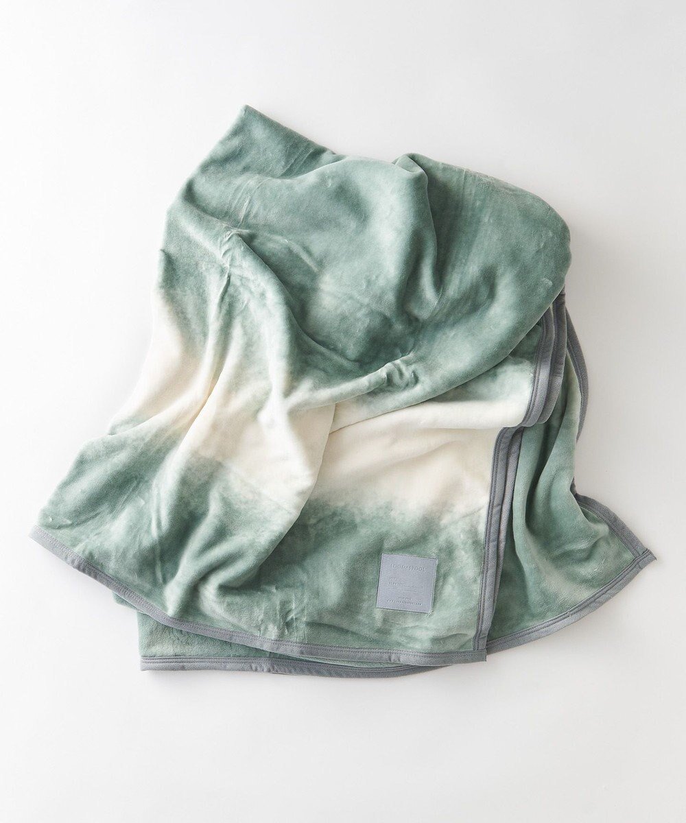 【ルームアンドスプール/LOOM&SPOOL】のFOL綿毛布ダブル/カーキ 人気、トレンドファッション・服の通販 founy(ファニー) ファッション Fashion レディースファッション Fashion for Women グラデーション Gradient, Ombre 抗菌 Antibacterial, Bacteria-Resistant スリッパ Slippers, Room Shoes ダブル Double, Double-Breasted テクスチャー Texture, Textured Fabric ブランケット Blanket, Throw Blanket プリント Print, Printed Pattern other-1|ID: prp329100004675739 ipo3291000000034318576