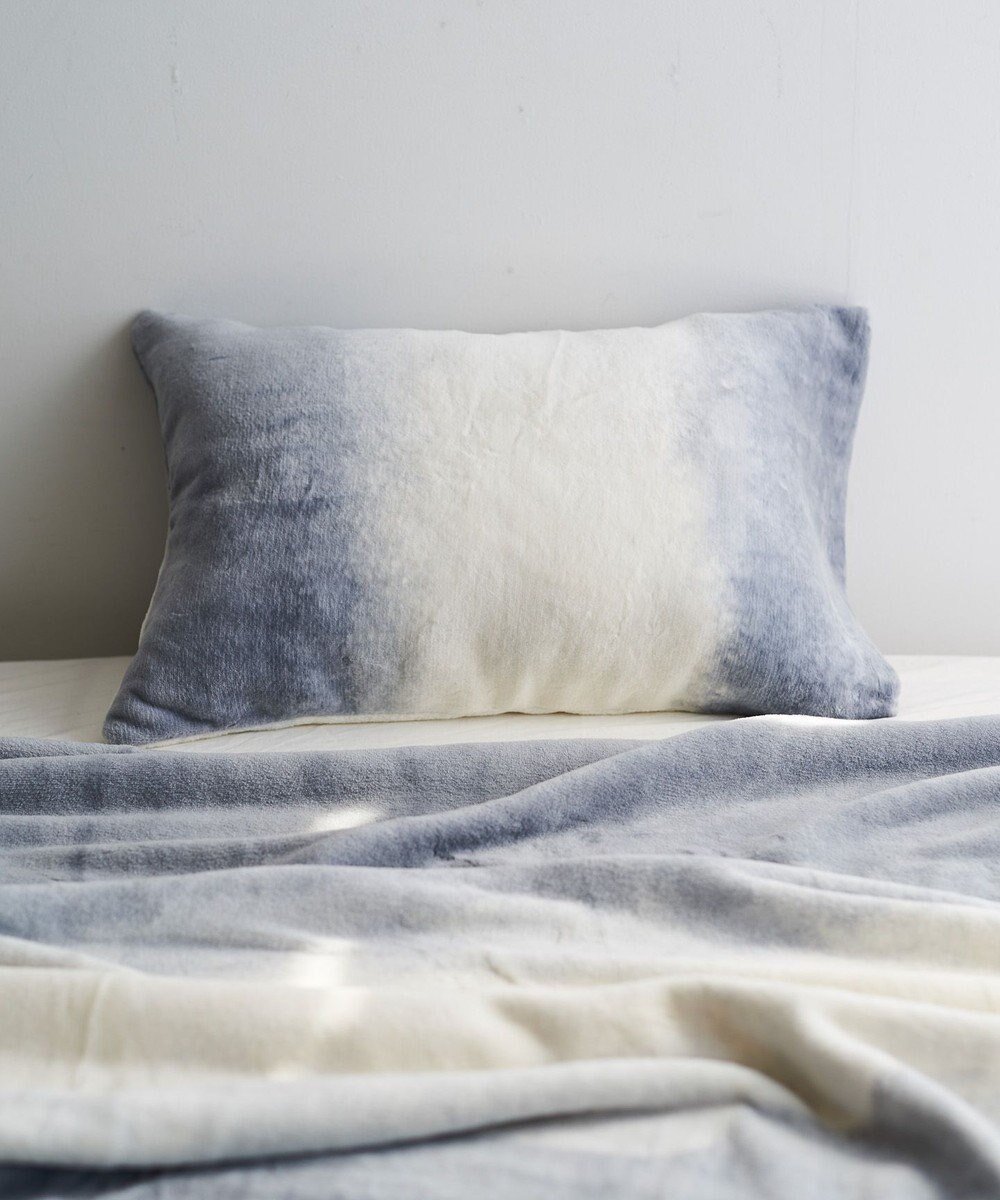 【ルームアンドスプール/LOOM&SPOOL】のFOL綿毛布ピローケース インテリア・キッズ・メンズ・レディースファッション・服の通販 founy(ファニー) ファッション Fashion レディースファッション Fashion for Women グラデーション Gradient, Ombre 抗菌 Antibacterial, Bacteria-Resistant スリッパ Slippers, Room Shoes ダブル Double, Double-Breasted テクスチャー Texture, Textured Fabric プリント Print, Printed Pattern グレーLP-004022GY|ID: prp329100004675742 ipo3291000000034318592