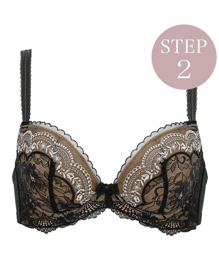 【ブラデリス ニューヨーク/BRADELIS New York】の【BRADELIS New York / 育乳補整ブラ・STEP2 寄せる】ナオミステップ2ブラ22A2 脇高設計でしっかり寄せ上げ インテリア・キッズ・メンズ・レディースファッション・服の通販 founy(ファニー) https://founy.com/ ファッション Fashion レディースファッション Fashion for Women アンダー Underwear Essentials アンティーク Antique-Inspired 切替 Switching, Contrast Panel バランス Balance, Style Balance フィット Fit, Slim Fit ブラジャー Bra, Lingerie ポケット Pocket, Pocket Detail ラップ Wrap, Wrap Design レース Lace, Lace Fabric ワイヤー Wire, Wired Bra おすすめ Recommended / Our Picks |ID: prp329100004675763 ipo3291000000033786452