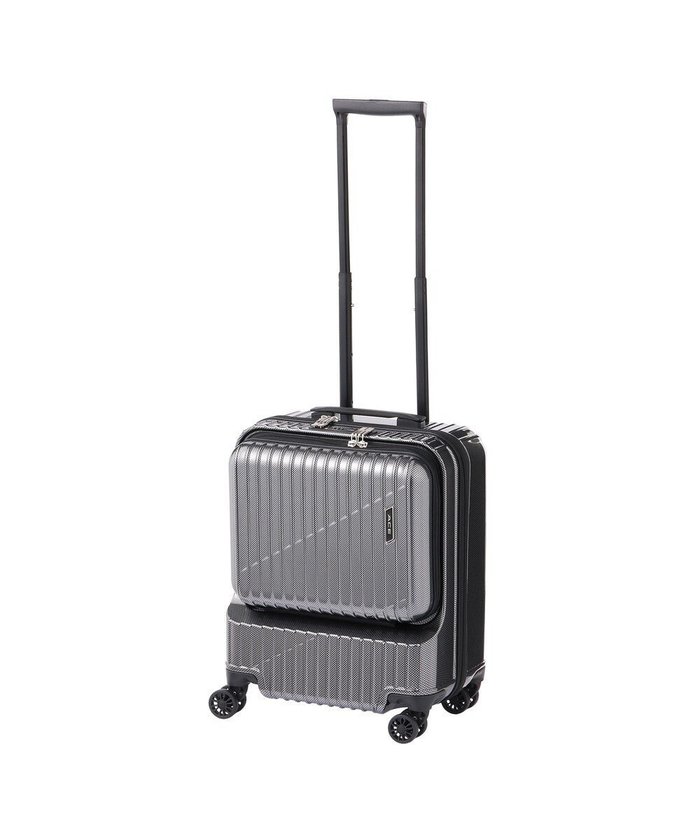 【エースバッグズアンドラゲッジ/ACE BAGS & LUGGAGE】のACE クレスタ フロントポケット付きスーツケース 2~3泊 機内持ち込み 06315 エース インテリア・キッズ・メンズ・レディースファッション・服の通販 founy(ファニー) https://founy.com/ ファッション Fashion レディースファッション Fashion for Women スーツ Business Suits & Workwear スーツケース キャリーケース Suitcase / Carry Case フロント Front, Front Design ポケット Pocket, Pocket Detail メッシュ Mesh, Net Fabric |ID: prp329100004675774 ipo3291000000033786489