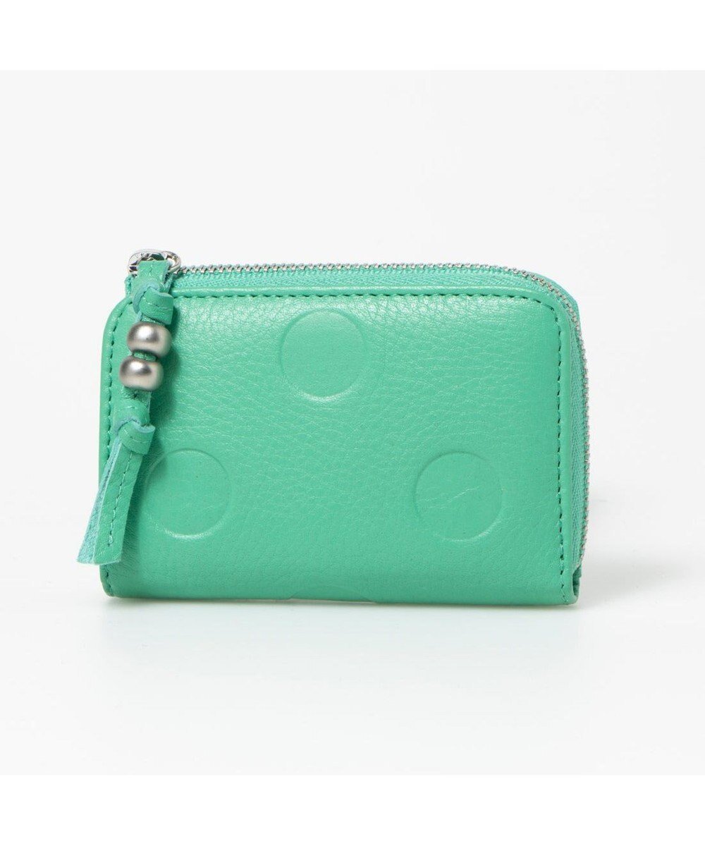 【アンビリオン/UNBILLION】のペルケ perche / ドット型押しスマートキーケース インテリア・キッズ・メンズ・レディースファッション・服の通販 founy(ファニー) 　ファッション　Fashion　レディースファッション　Fashion for Women　ミニ財布・二つ折り財布　Wallets & Card Cases　おすすめ　Recommended / Our Picks　アクセサリー　Fashion Accessories　ギフト プレゼント　Gift / Present　ドット　Polka Dot, Dot Pattern　ポケット　Pocket, Pocket Detail　財布　Wallet, Purse　ライトグリーン|ID: prp329100004675775 ipo3291000000036241366