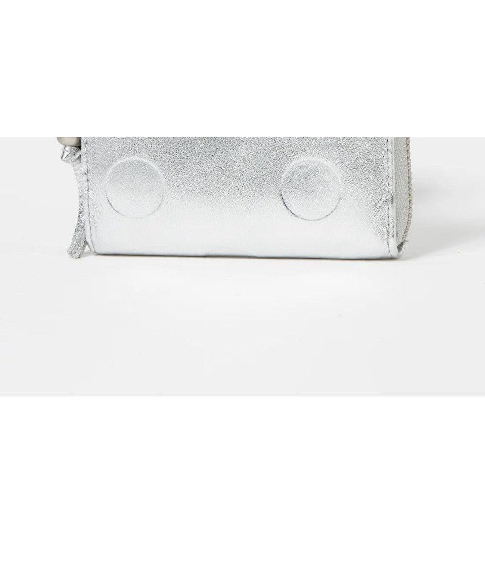 【アンビリオン/UNBILLION】のペルケ perche / ドット型押しスマートキーケース インテリア・キッズ・メンズ・レディースファッション・服の通販 founy(ファニー) 　ファッション　Fashion　レディースファッション　Fashion for Women　ミニ財布・二つ折り財布　Wallets & Card Cases　おすすめ　Recommended / Our Picks　アクセサリー　Fashion Accessories　ギフト プレゼント　Gift / Present　ドット　Polka Dot, Dot Pattern　ポケット　Pocket, Pocket Detail　財布　Wallet, Purse　シルバー|ID: prp329100004675775 ipo3291000000036241371