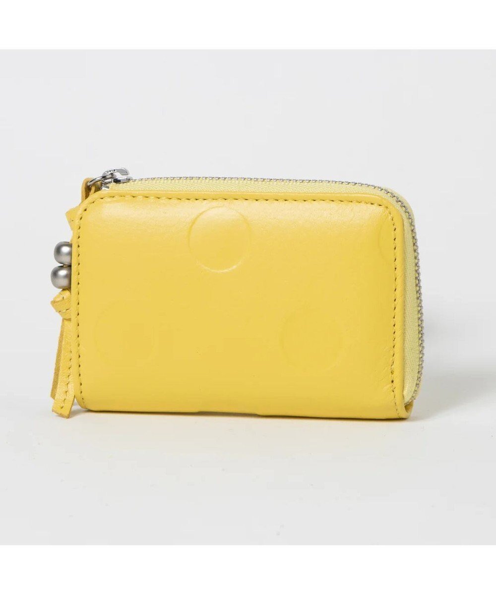 【アンビリオン/UNBILLION】のペルケ perche / ドット型押しスマートキーケース インテリア・キッズ・メンズ・レディースファッション・服の通販 founy(ファニー) 　ファッション　Fashion　レディースファッション　Fashion for Women　ミニ財布・二つ折り財布　Wallets & Card Cases　おすすめ　Recommended / Our Picks　アクセサリー　Fashion Accessories　ギフト プレゼント　Gift / Present　ドット　Polka Dot, Dot Pattern　ポケット　Pocket, Pocket Detail　財布　Wallet, Purse　イエロー|ID: prp329100004675775 ipo3291000000036241373