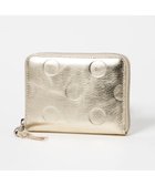 【アンビリオン/UNBILLION】のペルケ perche / ドット型押しラウンドパームフィット財布 ゴールド|ID: prp329100004675776 ipo3291000000034318938