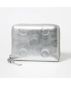 【アンビリオン/UNBILLION】のペルケ perche / ドット型押しラウンドパームフィット財布 シルバー|ID: prp329100004675776 ipo3291000000034318946