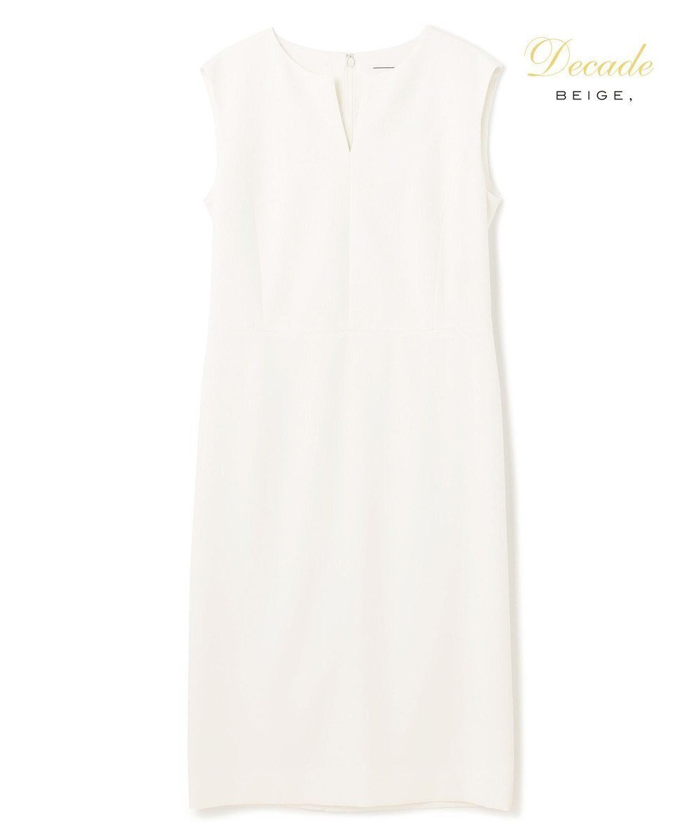【ベイジ,/BEIGE,】のLUIZA / ノースリーブワンピース 人気、トレンドファッション・服の通販 founy(ファニー) 　ファッション　Fashion　レディースファッション　Fashion for Women　ワンピース　Dresses　エレガント 上品　Elegant　洗える　Machine Washable　カーディガン　Cardigan, Knitwear　コンパクト　Compact, Small Size　ジャケット　Jacket, Outerwear　スタイリッシュ　Stylish, Fashionable　ストレッチ　Stretch, Stretchy Fabric　スリット　Slit, Slit Detail　セットアップ　Set-Up, Coordinated Outfit　ツイル　Twist, Twisted Detail　定番　Standard, Basic Item　ノースリーブ　Sleeveless, No-Sleeve　人気　Popular, Best Seller　ラウンド　Round, Round Neck　A/W・秋冬　Autumn/Winter　S/S・春夏　SS, Spring/Summer, Warm Season　夏　Summer　ビジネス 仕事 通勤　Business / Work / Commuting　 other-1|ID: prp329100004675779 ipo3291000000033786521