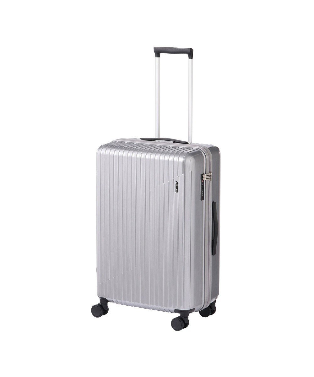 【エースバッグズアンドラゲッジ/ACE BAGS & LUGGAGE】のACE クレスタ2 スーツケース 5~7泊 60L ストッパー機能 06937 インテリア・キッズ・メンズ・レディースファッション・服の通販 founy(ファニー) 　ファッション　Fashion　レディースファッション　Fashion for Women　スーツ　Business Suits & Workwear　旅行　Travel　スーツケース キャリーケース　Suitcase / Carry Case　グレー|ID: prp329100004675802 ipo3291000000033786594