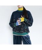 【コキュウ/COQ】の【吸湿発熱性・制電性・日本製】FOREST MEMORY ニット ネイビー|ID: prp329100004675807 ipo3291000000034319137