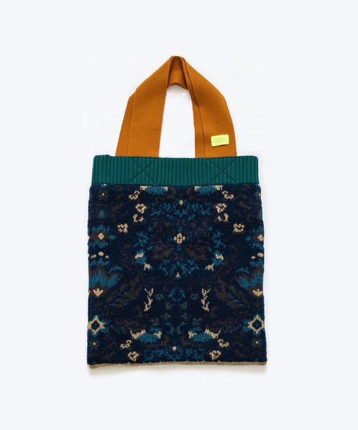 【コキュウ/COQ】のFOREST MEMORY ニットトートバッグ インテリア・キッズ・メンズ・レディースファッション・服の通販 founy(ファニー) https://founy.com/ ファッション Fashion レディースファッション Fashion for Women トップス・カットソー Cut & Sew Tops ニット Knit Tops & Sweaters キュプラ Cupro, Eco Fabric コレクション Collection, Seasonal Line 軽量 Lightweight, Ultra Light バランス Balance, Style Balance モチーフ Motif, Design Theme 犬 Dog |ID: prp329100004675808 ipo3291000000034319138