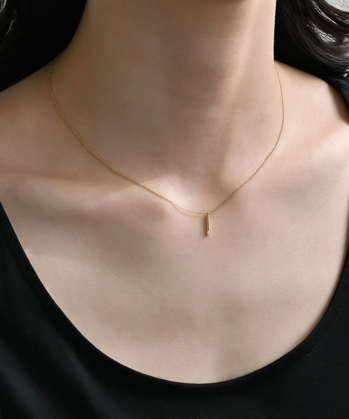 【シュスイ/susui】の【geometric】sen Dia ネックレス インテリア・キッズ・メンズ・レディースファッション・服の通販 founy(ファニー) https://founy.com/ ファッション Fashion レディースファッション Fashion for Women ジュエリー Jewelry ネックレス Necklaces & Pendants おすすめ Recommended / Our Picks アクセサリー Fashion Accessories シンプル Simple, Minimal ジュエリー Jewelry, Accessories ダイヤモンド Diamond, Brilliant Cut ネックレス Necklace, Pendant Necklace フォルム Silhouette, Form フォーマル Formal, Dressy |ID: prp329100004675820 ipo3291000000034274877