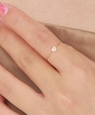 【フィービィー/phoebe】の【K10】ハートチェーンリング ゴールド 11号/13号 ゴールド|ID: prp329100004675849 ipo3291000000033786732