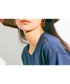 【シュスイ/susui】の〈ブランド定番〉【doughnut】フープピアス L (ゴールドマット)_片耳 ブラウン|ID: prp329100004675857 ipo3291000000033786750