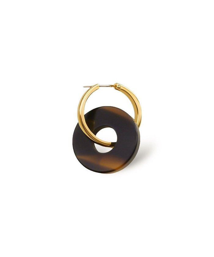 【シュスイ/susui】の〈ブランド定番〉【doughnut】フープピアス L (ゴールドミラー)_片耳 インテリア・キッズ・メンズ・レディースファッション・服の通販 founy(ファニー) https://founy.com/ ファッション Fashion レディースファッション Fashion for Women アクセサリー Fashion Accessories イタリア Italy コーティング Coating, Coated Finish 片耳 One-Ear, Single Earring シルバー Silver, Metallic Silver シンプル Simple, Minimal ジュエリー Jewelry, Accessories チャーム Charm, Pendant テクスチャー Texture, Textured Fabric 定番 Standard, Basic Item フォルム Silhouette, Form フープ Hoop, Hoop Earrings マーブル Marble, Marble Pattern |ID: prp329100004675858 ipo3291000000033786751