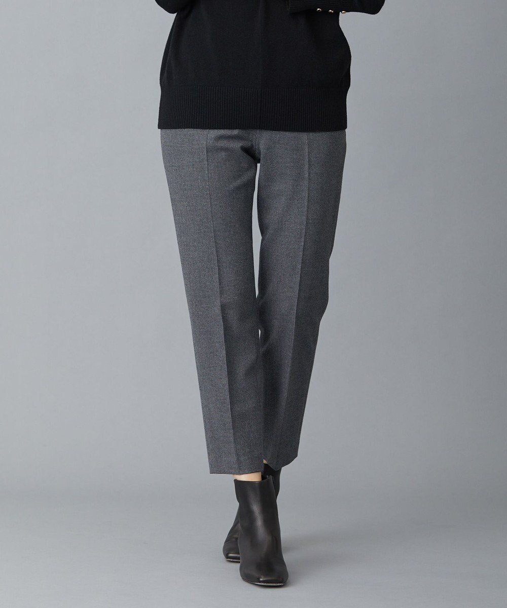 【ジェイ プレス/J.PRESS】の【洗える】チェルビックチェック テーパード パンツ 人気、トレンドファッション・服の通販 founy(ファニー) 　ファッション　Fashion　レディースファッション　Fashion for Women　パンツ　Pants & Trousers　洗える　Machine Washable　ストレッチ　Stretch, Stretchy Fabric　センター　Center, Center Line　テーパード　Tapered, Tapered Pants　ピーチ　Peach, Soft Touch　無地　Plain, Solid Color　冬　Winter / This Winter　A/W・秋冬　Autumn/Winter　おすすめ　Recommended / Our Picks　 other-1|ID: prp329100004675873 ipo3291000000033786795