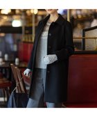 【ジェイ プレス/J.PRESS】のショートビーバー ステンカラーコート ブラック系|ID: prp329100004675874 ipo3291000000033786799