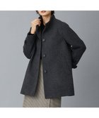 【ジェイ プレス/J.PRESS】のショートビーバー スタンドカラー コート グレー系|ID: prp329100004675876 ipo3291000000033786808
