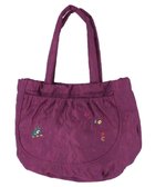 【ツモリチサト キャリー/tsumori chisato CARRY】の森のどうぶつ刺繍 トートバッグ パープル|ID: prp329100004675885 ipo3291000000034256147