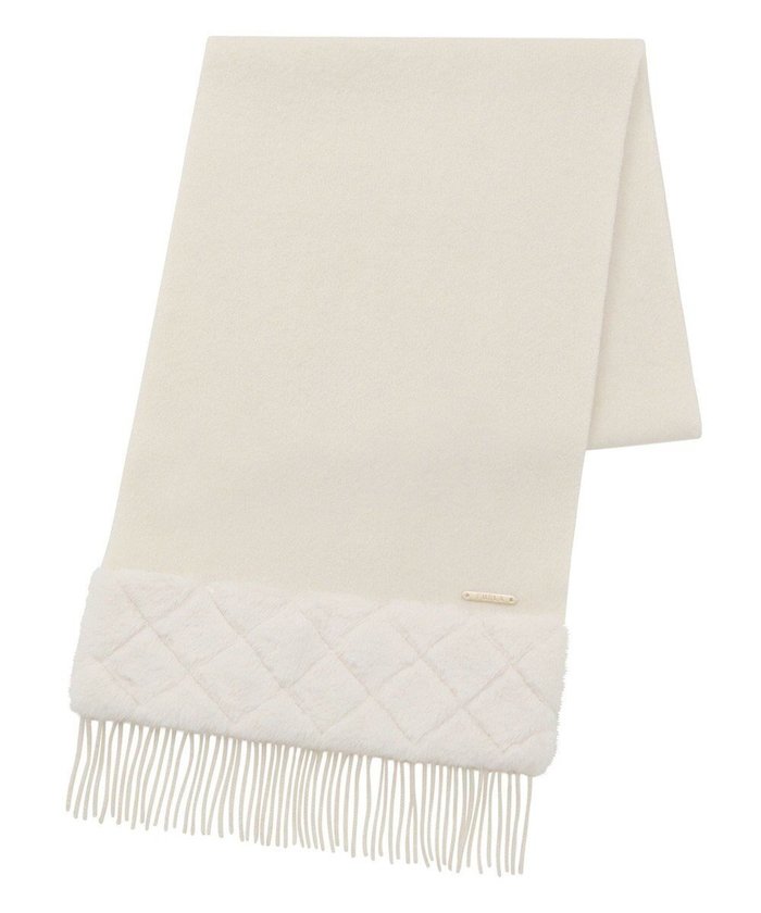 【ムーンバット/MOONBAT】の【WEB限定】フルラ (FURLA)エコファー付きマフラー 無地×キルト風 ウールマフラー ロゴプレート付き インテリア・キッズ・メンズ・レディースファッション・服の通販 founy(ファニー) https://founy.com/ ファッション Fashion レディースファッション Fashion for Women マフラー・スヌード / 冬小物の定番 Scarves & Mufflers イタリア Italy エレガント 上品 Elegant キルティング Quilted, Quilting キルト Quilt, Quilted Fabric コレクション Collection, Seasonal Line スヌード Snood, Infinity Scarf バランス Balance, Style Balance パターン Pattern, Design Print プレート Plate, Dish ベーシック Basic, Essential 防寒 Cold Protection, Winter-Ready マフラー Scarf, Muffler モチーフ Motif, Design Theme 無地 Plain, Solid Color A/W・秋冬 Autumn/Winter |ID: prp329100004675889 ipo3291000000035713401