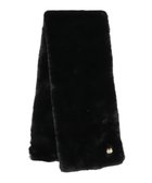 【ムーンバット/MOONBAT】の【FUDGE11月号掲載】PAUL JOE ACCESSOIRES フェイクファービッグマフラー ブラック|ID: prp329100004675890 ipo3291000000033786869