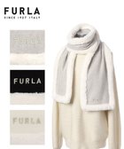 【ムーンバット/MOONBAT】の【WEB限定】FURLA ファートリミングウールマフラー ライトグレー|ID: prp329100004675892 ipo3291000000035700828