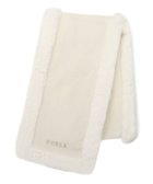 【ムーンバット/MOONBAT】の【WEB限定】FURLA ファートリミングウールマフラー オフホワイト|ID: prp329100004675892 ipo3291000000035700831