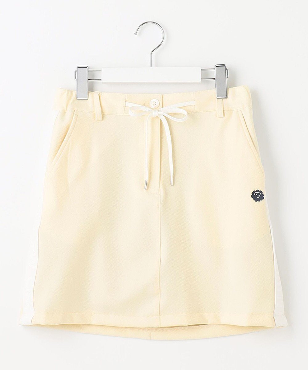 【ピーダブリュサーキュラス/PW CIRCULUS】の【WOMEN】【洗える/帯電防止/ストレッチ】ロゴ サイドライン スカート インテリア・キッズ・メンズ・レディースファッション・服の通販 founy(ファニー) 　ファッション　Fashion　レディースファッション　Fashion for Women　スカート　Skirts　ストレッチ　Stretch, Stretchy Fabric　スピンドル　Spindle, Drawcord　スポーティ　Sporty, Casual Athletic　洗える　Machine Washable　A/W・秋冬　Autumn/Winter　ホワイト系|ID: prp329100004675903 ipo3291000000034515483