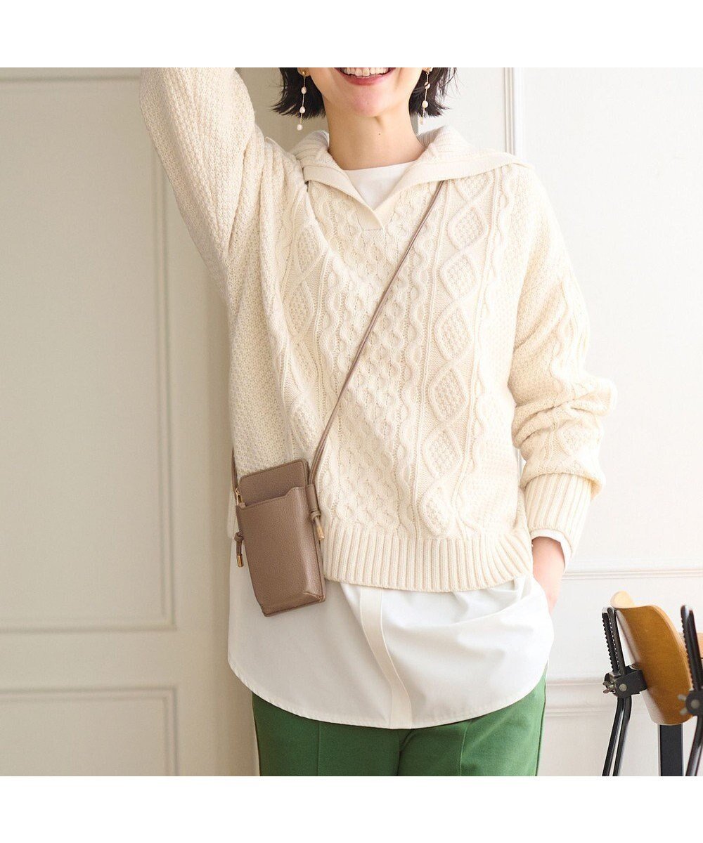 【エニー/ANY】のスマートフォンポシェット インテリア・キッズ・メンズ・レディースファッション・服の通販 founy(ファニー) 　ファッション　Fashion　レディースファッション　Fashion for Women　おすすめ　Recommended / Our Picks　ショルダー　Shoulder, Shoulder Strap　スマホ　Smartphone, Mobile Device　ポケット　Pocket, Pocket Detail　メタル　Metal, Metal Parts　冬　Winter / This Winter　ベージュ系|ID: prp329100004675908 ipo3291000000033786946