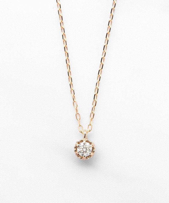 【トッカ/TOCCA】の【WEB限定】FLORA K18 DIAMOND NECKLACE K18 ダイヤモンド ネックレス インテリア・キッズ・メンズ・レディースファッション・服の通販 founy(ファニー) https://founy.com/ ファッション Fashion レディースファッション Fashion for Women ジュエリー Jewelry ネックレス Necklaces & Pendants アクセサリー Fashion Accessories アンティーク Antique-Inspired シンプル Simple, Minimal ダイヤモンド Diamond, Brilliant Cut チェーン Chain, Chain Strap ネックレス Necklace, Pendant Necklace フェミニン Feminine, Girly フォルム Silhouette, Form ポーチ Pouch, Small Case モダン Modern, Contemporary ラウンド Round, Round Neck おすすめ Recommended / Our Picks |ID: prp329100004675910 ipo3291000000034255980