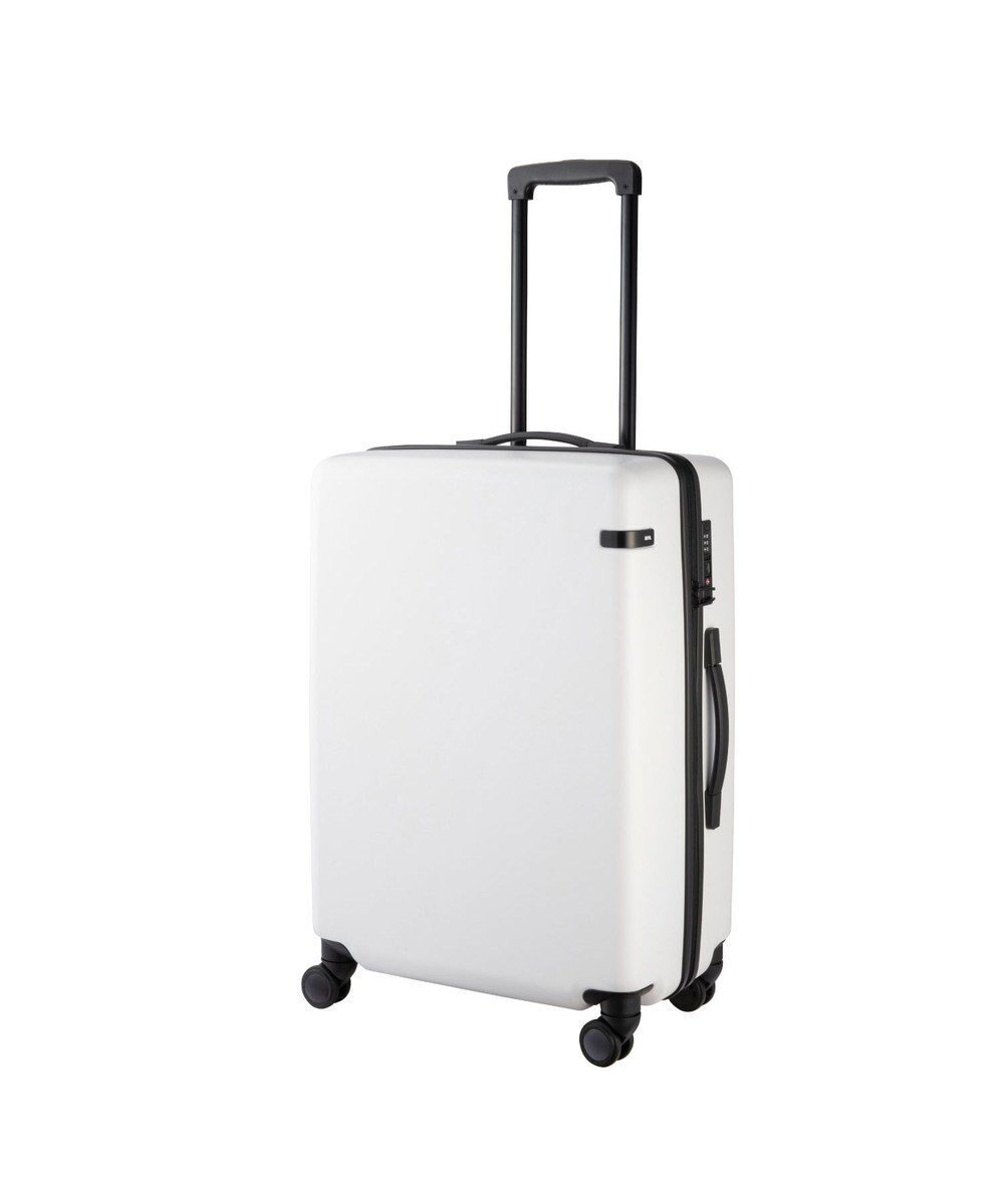 【エースバッグズアンドラゲッジ/ACE BAGS & LUGGAGE】のace. TOKYO コーナーストーン2-Z スーツケース ジッパータイプ 65リットル 1週間程度のご旅行に 06866 エース インテリア・キッズ・メンズ・レディースファッション・服の通販 founy(ファニー) 　ファッション　Fashion　レディースファッション　Fashion for Women　スーツ　Business Suits & Workwear　シンプル　Simple, Minimal　スクエア　Square, Square Shape　ストーン　Stone, Gem-Like　フォルム　Silhouette, Form　フロント　Front, Front Design　ポケット　Pocket, Pocket Detail　旅行　Travel　スーツケース キャリーケース　Suitcase / Carry Case　ホワイト|ID: prp329100004675916 ipo3291000000033786971