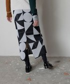 【トリコテ/Tricote】の○ PATTERN SKIRT / ○ パターン スカート 99BLACK|ID: prp329100004675920 ipo3291000000034256424