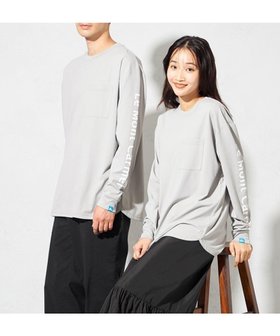 【シェアパーク/SHARE PARK / MEN】の【UNISEX】吸水速乾 ショルダーロゴロングスリーブTシャツ(L・XLサイズ) 人気、トレンドファッション・服の通販 founy(ファニー) ファッション Fashion レディースファッション Fashion for Women トップス・カットソー Cut & Sew Tops シャツ・ブラウス・オフィスカジュアル Elegant Blouses & Button-Ups ロングTシャツ・Tシャツ Longline T-Shirts & Tees カットソー・ベーシックTシャツ Cut-and-Sewn Tops / Stretch Tees & Basics ユニセックス Unisex, Genderless カットソー Cut and Sewn Top 吸水 Absorbent, Quick-Dry A/W・秋冬 Autumn/Winter |ID:prp329100004675928