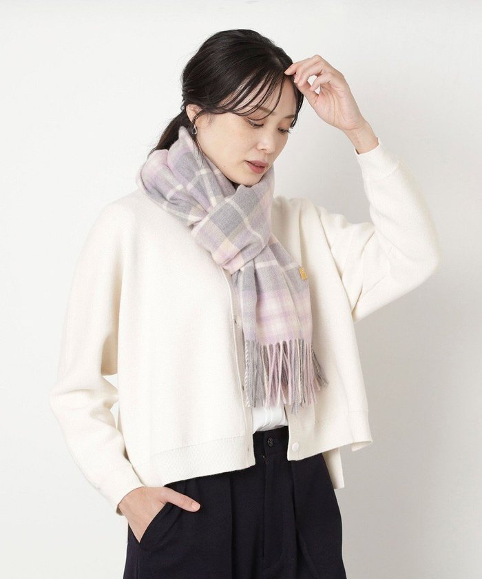 【ムーンバット/MOONBAT】のWEB限定【洗える】ミエル (miel) カシミヤ100% チェックストール インテリア・キッズ・メンズ・レディースファッション・服の通販 founy(ファニー) https://founy.com/ ファッション Fashion レディースファッション Fashion for Women ウォッシャブル Machine Washable 洗える Machine Washable コレクション Collection, Seasonal Line ショール Shawl, Wrap ストール Stole, Wrap チェック Check, Plaid, Tartan トレンド Trend, Trending Now 冬 Winter / This Winter A/W・秋冬 Autumn/Winter エレガント 上品 Elegant |ID: prp329100004675939 ipo3291000000033787068