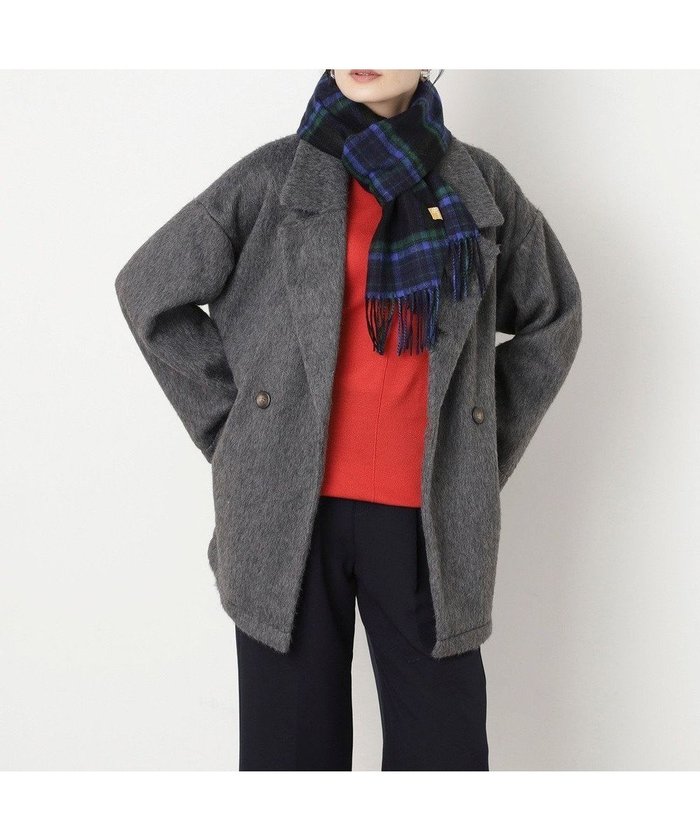 【ムーンバット/MOONBAT】のWEB限定【洗える】ミエル (miel) カシミヤ100% チェックマフラー インテリア・キッズ・メンズ・レディースファッション・服の通販 founy(ファニー) https://founy.com/ ファッション Fashion レディースファッション Fashion for Women マフラー・スヌード / 冬小物の定番 Scarves & Mufflers ウォッシャブル Machine Washable 洗える Machine Washable コレクション Collection, Seasonal Line スヌード Snood, Infinity Scarf チェック Check, Plaid, Tartan トレンド Trend, Trending Now マフラー Scarf, Muffler 冬 Winter / This Winter A/W・秋冬 Autumn/Winter おすすめ Recommended / Our Picks エレガント 上品 Elegant |ID: prp329100004675942 ipo3291000000035627241