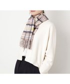 【ムーンバット/MOONBAT】のWEB限定【洗える】ミエル (miel) カシミヤ100% チェックマフラー ベージュ|ID: prp329100004675942 ipo3291000000035627243