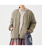 【シェアパーク/SHARE PARK】の【UNISEX】キルティング蓄熱中綿 Vカーディガン(Mサイズ) カーキ|ID: prp329100004675950 ipo3291000000033787113