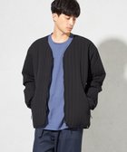 【シェアパーク/SHARE PARK / MEN】の【UNISEX】キルティング蓄熱中綿 Vカーディガン(L・XLサイズ) ブラック|ID: prp329100004675951 ipo3291000000033787116