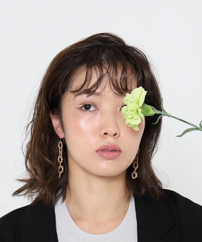 【カスミノ/CASUMINO】のchain 7連 イヤリング インテリア・キッズ・メンズ・レディースファッション・服の通販 founy(ファニー) https://founy.com/ ファッション Fashion レディースファッション Fashion for Women ジュエリー Jewelry ファッションリング Fashion Rings イヤリング・フープ・ドロップタイプ Hoop, Drop & Clip Earrings アクセサリー Fashion Accessories イヤリング Earrings かぎ針 Crochet チェーン Chain, Chain Strap 手編み Hand-Knitted, Handmade Knit ワイヤー Wire, Wired Bra エレガント 上品 Elegant |ID: prp329100004675957 ipo3291000000033787136