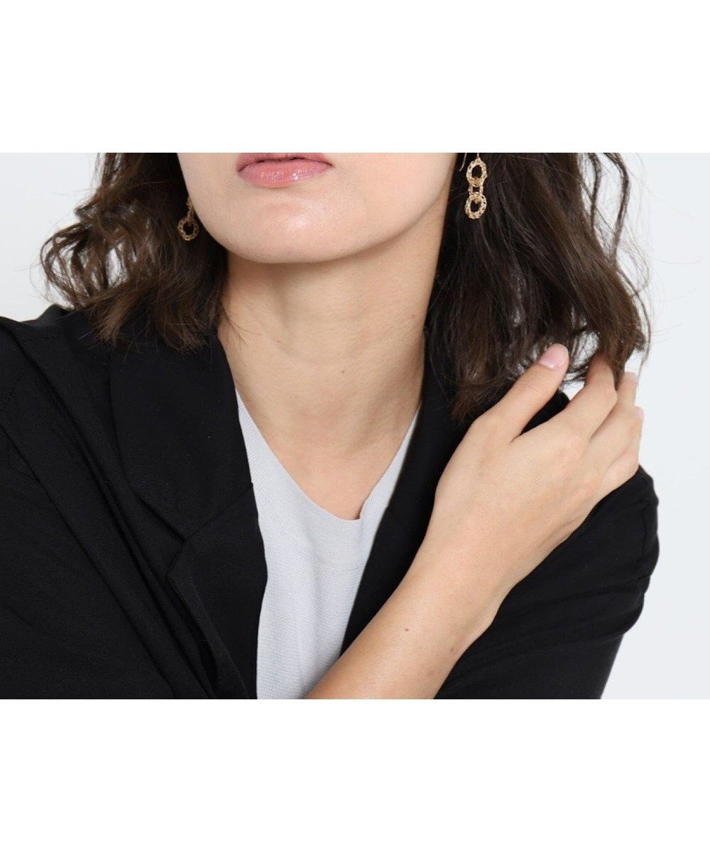 【カスミノ/CASUMINO】のchain 3連 ピアス 人気、トレンドファッション・服の通販 founy(ファニー) ファッション Fashion レディースファッション Fashion for Women アクセサリー Fashion Accessories イヤリング Earrings かぎ針 Crochet チェーン Chain, Chain Strap 手編み Hand-Knitted, Handmade Knit ワイヤー Wire, Wired Bra エレガント 上品 Elegant other-1|ID: prp329100004675958 ipo3291000000034256604